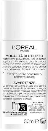 Fluido viso UV Bright Reveal illuminante SPF50 - colorazione chiara L'ORÉAL PARiS