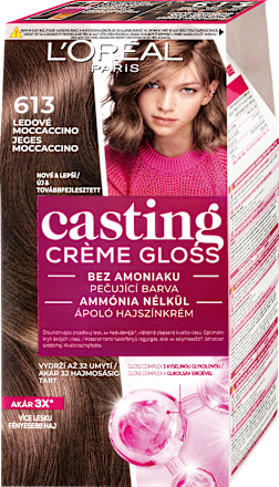 barva na vlasy 613 Ledové moccaccino L'ORÉAL PARiS CASTING Crème Gloss