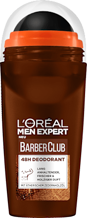 Deodorant roll-on BARBERCLUB L'ORÉAL PARiS MEN EXPERT