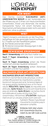 Anti-Unreinheiten Serum Derma Control L'ORÉAL PARiS MEN EXPERT