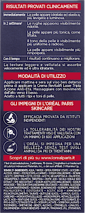 Siero viso anti-età Tri-peptidi Revitalift Laser L'ORÉAL PARiS REVITALIFT