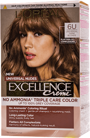 Boja za kosu UNIVRSAL NUDES – 6U UNIVERSAL DARK BLONDE L'ORÉAL PARiS EXCELLENCE Creme