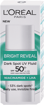 Denný pleťový UV fluid proti tmavým škvrnám Bright Reveal Dark Spot SPF 50+ L'ORÉAL PARiS