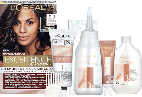 Farba na vlasy Universal Nudes - 5U svetlá hnedá L'ORÉAL PARiS EXCELLENCE Creme