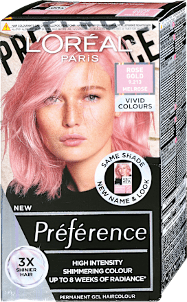 Barva za lase Vivid Colors 9.213 Rose Gold L'ORÉAL PARiS PRÉFÉRENCE