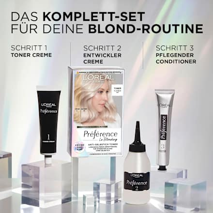 Haartoner 01 Platinum Ice L'ORÉAL PARiS PRÉFÉRENCE