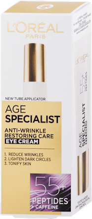 AGE SPECIALIST 55+ krema za područje oko očiju - peptidi i kofein L'ORÉAL PARiS