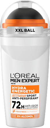 Pánsky guľôčkový antiperspirant Hydra Energetic Extreme Sport 72h L'ORÉAL PARiS MEN EXPERT