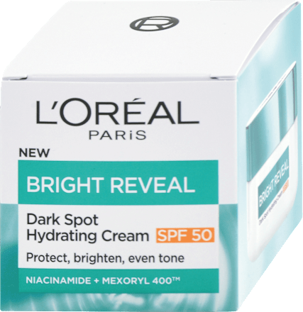 Hydratačný denný krém proti tmavým škvrnám Bright Reveal Dark Spot SPF 50 L'ORÉAL PARiS