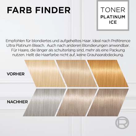 Haartoner 01 Platinum Ice L'ORÉAL PARiS PRÉFÉRENCE