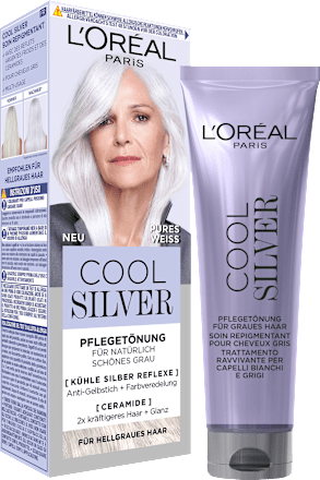Haartönung Cool Silver 01 Pures Weiss L'ORÉAL PARIS COOL SILVER
