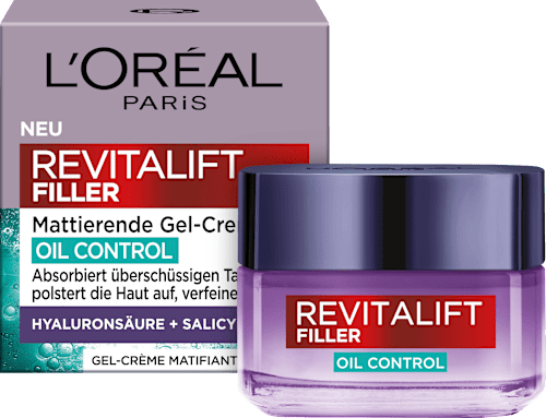 Gesichtsgel Revitalift Filler Oil Control mattierend L'ORÉAL PARiS
