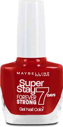 Nagellack Super Stay Forever Strong 7 Days 008 Rouge Passion Passionate Red MAYBELLINE NEW YORK