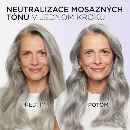 barva na vlasy Cool Silver, zářivá bílá L'ORÉAL PARiS