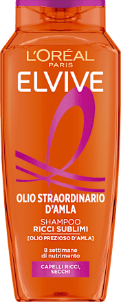 Shampoo Olio Straordinario D'Amla ricci sublimi L'Oreal Paris ELVIVE