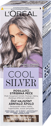 barva na vlasy Cool Silver, oslnivá stříbrná L'ORÉAL PARiS