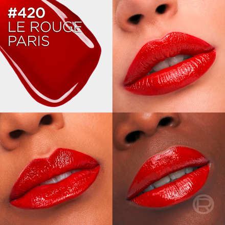 Lippenstift Infaillible Laque Resistance 16H 420 Rouge Paris L'ORÉAL PARiS