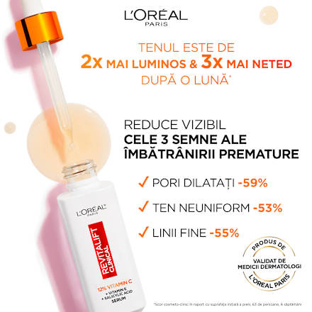 Serum pentru față Revitalift Clinical cu vitamina C L'ORÉAL PARiS REVITALIFT