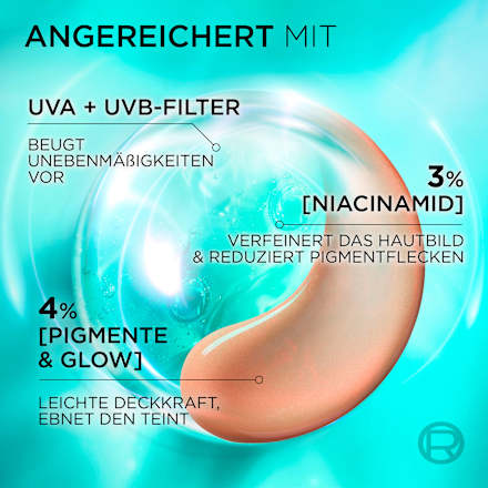 Fluid Glow Bright Reveal Getönt Hell LSF 50 L'ORÉAL PARiS REVITALIFT