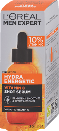 Pleťové sérum Hydra Energetic Vitamin C Shot L'ORÉAL PARiS MEN EXPERT