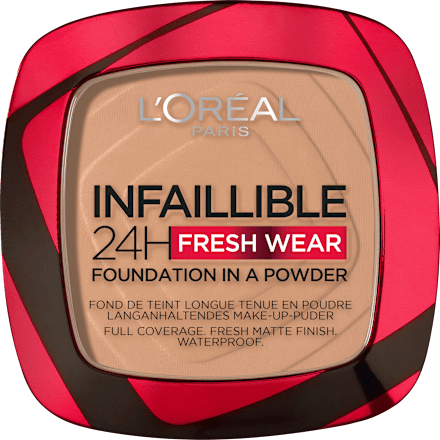 Kompaktni puder Infaillible 24H Fresh Wear, 220 Sand L'ORÉAL PARiS