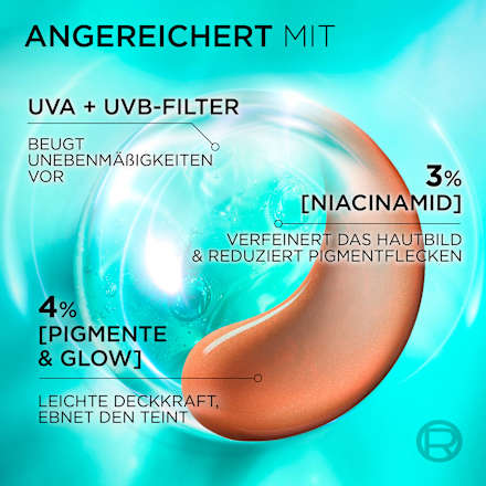 Fluid Glow Bright Reveal Getönt Mittel LSF 50 L'ORÉAL PARiS REVITALIFT