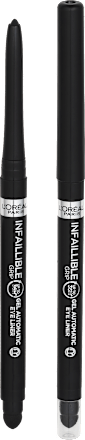 Szemceruza Infaillible Grip 36h Gel Automatic, intense fekete L'ORÉAL PARiS