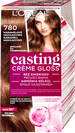 Farba na vlasy - 780 karamel mocca L'ORÉAL PARiS CASTING Crème Gloss