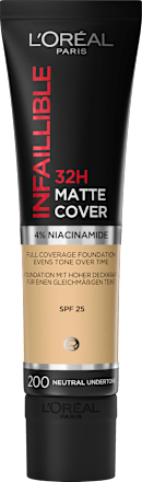 INFAILLIBLE 32H Matte Cover tečni puder – 200 Golden Sand L'ORÉAL PARiS
