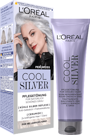 Haartönung Cool Silver 02 Perlweiss L'ORÉAL PARIS COOL SILVER