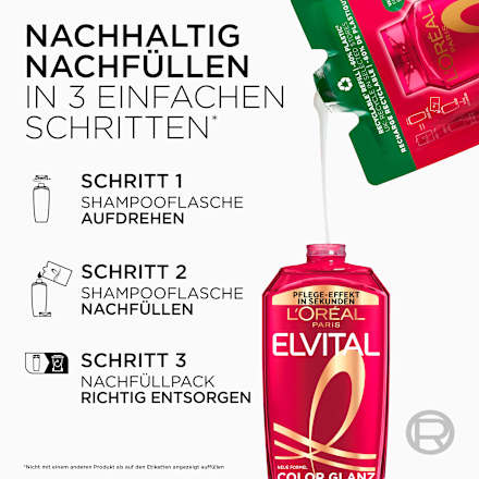 Shampoo Color Glanz Nachfüllpack L'ORÉAL PARiS