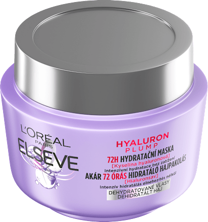 Hydratačná maska na vlasy Hyaluron Plump 72H L'ORÉAL PARiS ELSEVE
