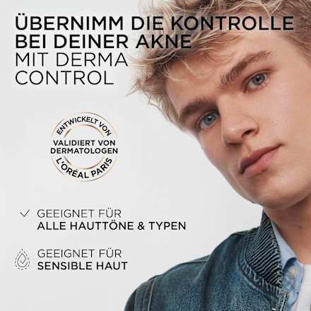 Reinigungsgel Derma Control L'ORÉAL PARiS MEN EXPERT