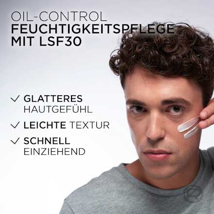 Feuchtigkeitscreme Derma Control LSF 30 L'ORÉAL PARiS MEN EXPERT