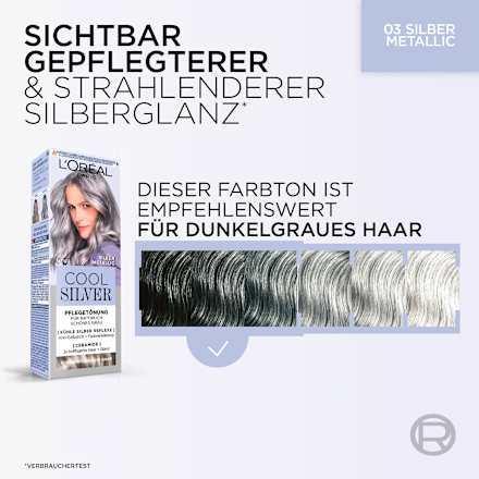 Haartönung Cool Silver 03 Silber Metallic L'ORÉAL PARiS