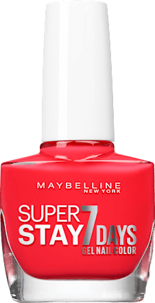 Nagellack Superstay Forever Strong 7 Days 490 rose salsa  MAYBELLINE NEW YORK