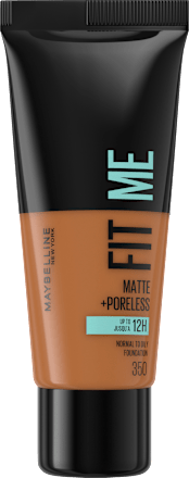 Foundation Fit Me Matte & Poreless 350 Caramel MAYBELLINE NEW YORK