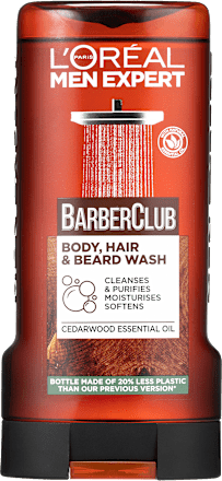 Sprchovací gél na telo, tvár a bradu BarberClub L'ORÉAL PARiS MEN EXPERT