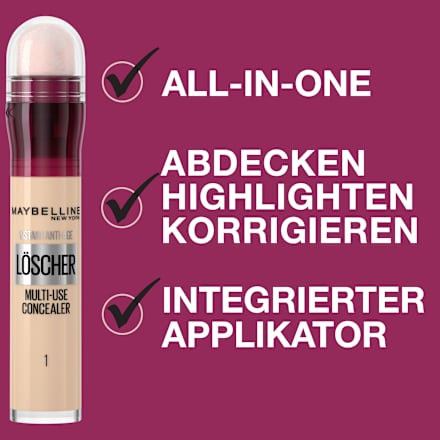 Concealer Instant Anti-Age Effekt Löscher 01 Light MAYBELLINE NEW YORK
