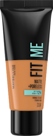 Foundation Fit Me Matte & Poreless 334 Warm Tan MAYBELLINE NEW YORK