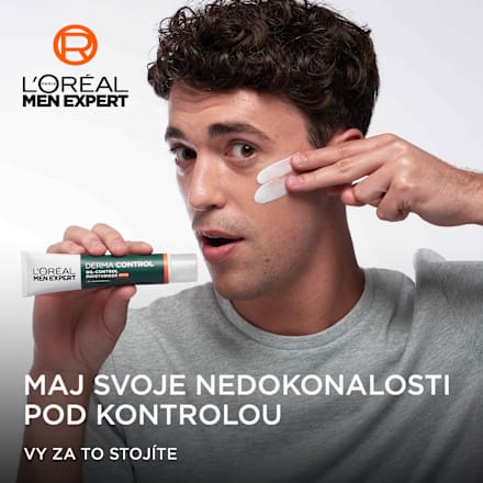 Pleťový krém na akné Derma Control Oil Control SPF 30 L'ORÉAL PARiS MEN EXPERT