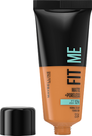 Foundation Fit Me Matte & Poreless 334 Warm Tan MAYBELLINE NEW YORK
