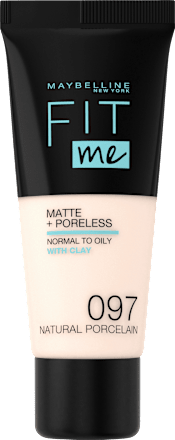 Foundation Fit Me Matte & Poreless 97 Natural Porcelain MAYBELLINE NEW YORK