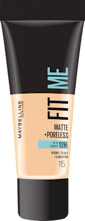 Foundation Fit Me Matte + Poreless 115 MAYBELLINE NEW YORK