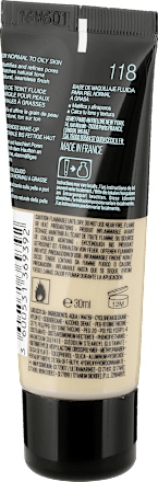 Fit Me Matte Poreless Podkład 118 Nude MAYBELLINE NEW YORK
