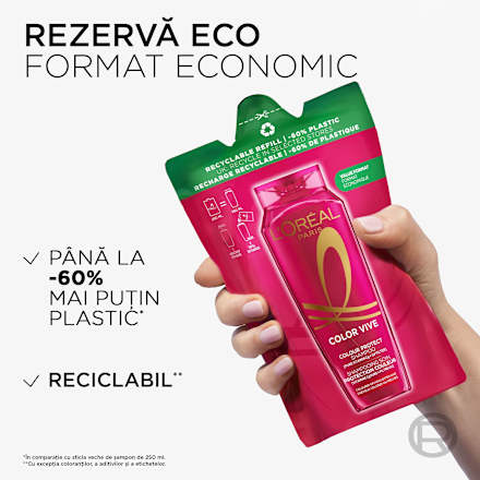 Șampon pentru protejarea culorii refill L'ORÉAL PARiS