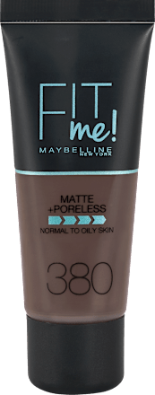 Foundation Fit Me Matte + Poreless 380 Rich Espresso Maybelline New York