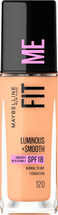 Foundation Fit Me Liquid, LSF 18, 120 Classic Ivory MAYBELLINE NEW YORK