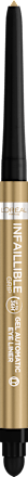 Očná linka Infaillible Gel Automatic Grip - 14 Soft gold L'ORÉAL PARiS