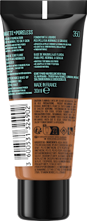 Foundation Fit Me Matte & Poreless 350 Caramel MAYBELLINE NEW YORK